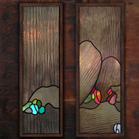 Joseph Hanson Stained Glass Window